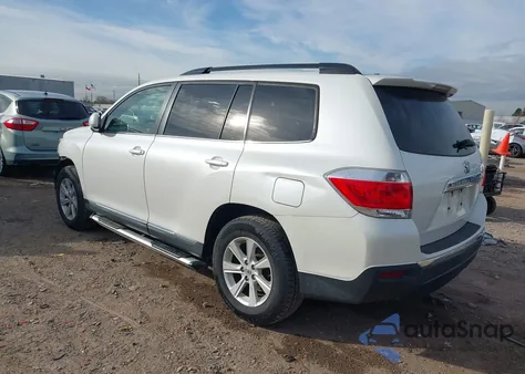 2011 Toyota Highlander Se V6 из США, поврежденный, VIN 5TDZK3EH5BS046196